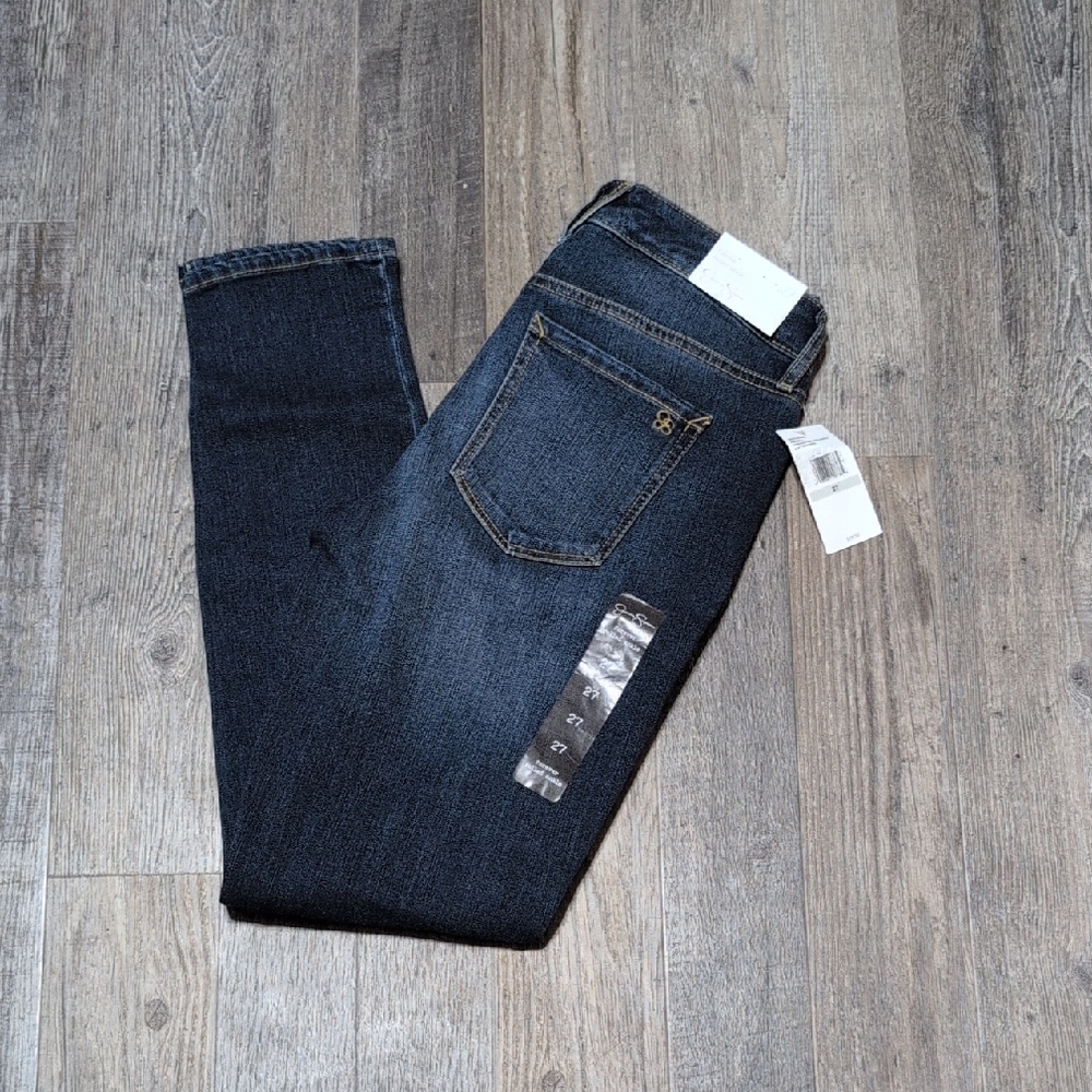 Jessica Simpson Deep Blue Denim Ankle Jeans